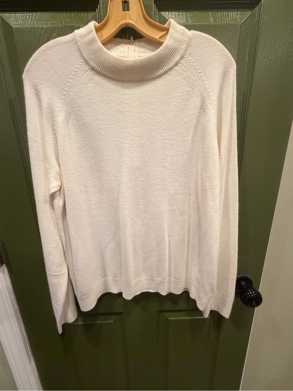 Designers Originals Cream Turtleneck Pullover